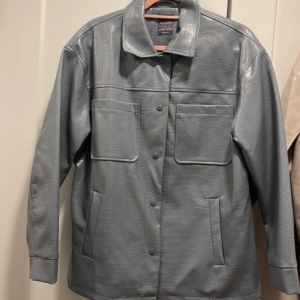 Faux Leather Jacket